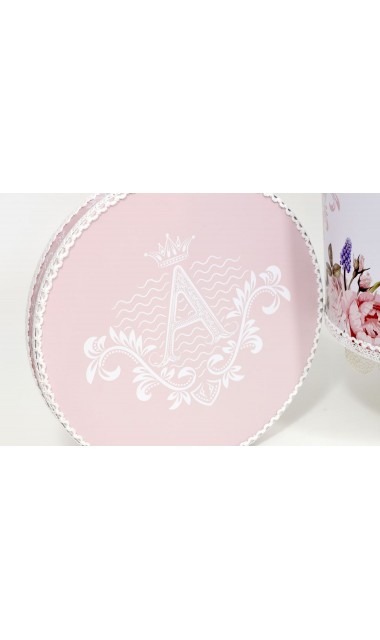 Trusou de botez regal pentru fetite tematica florala, Mica printesa 22